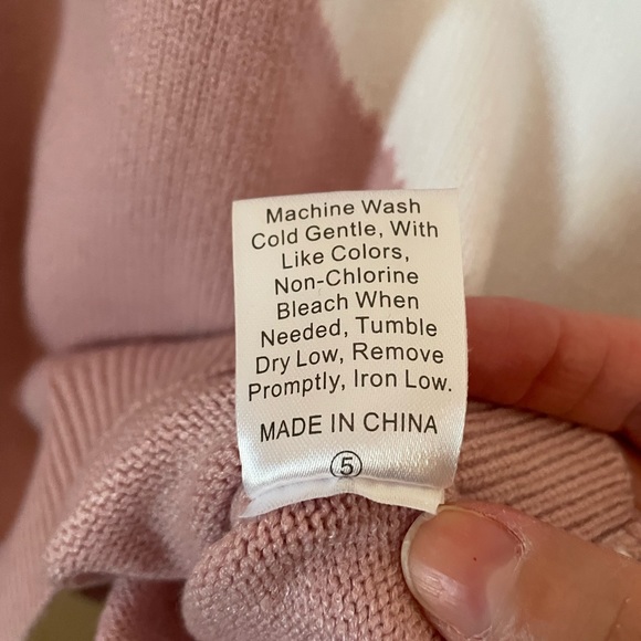 KIRUNDO Zebra Striped Print Color Block Knit Pullover Sweater, NWOT, Sz Large - Picture 10 of 10